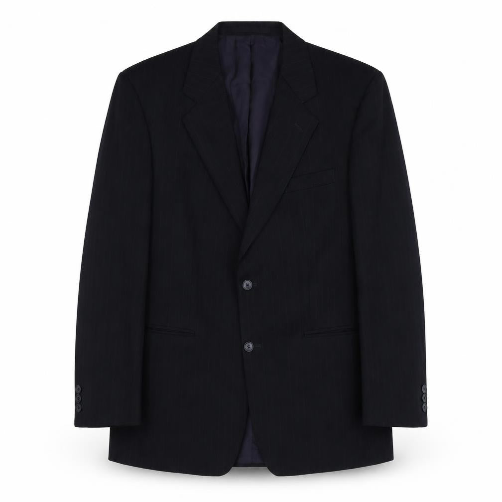 Marks & Spencer Mens Blue Polyester Jacket Suit Jacket Size M Regular