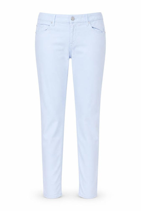 Topshop Womens Blue Cotton Skinny Jeans Size 30 in L32 in Regular Zip
