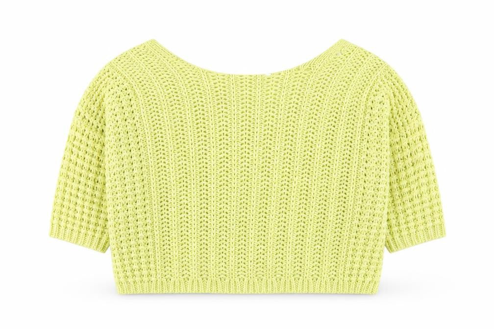 NEXT Womens Green Round Neck Acrylic Pullover Jumper Size M