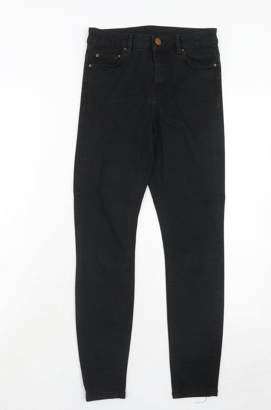 ASOS Womens Blue Cotton Skinny Jeans Size 27 in L32 in Regular Zip