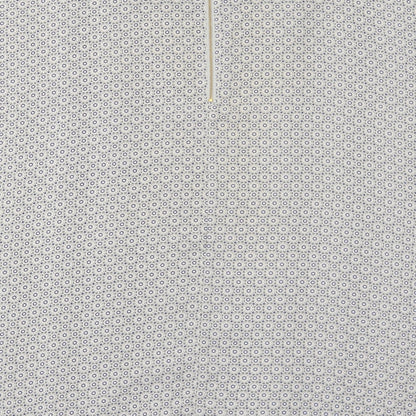 Rogers + Rogers Womens Grey Geometric Polyester Basic Blouse Size 30 Round Neck