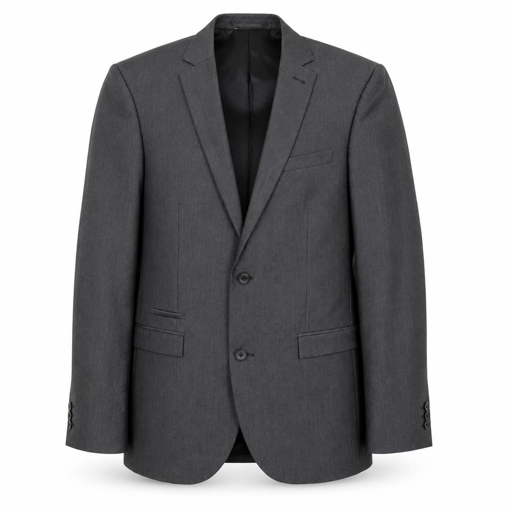 NEXT Mens Grey Polyester Jacket Suit Jacket Size 38 Regular