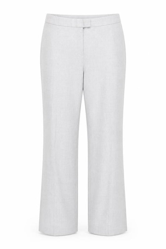 Agenda Womens Grey Polyester Dress Pants Trousers Size 16 Regular Zip
