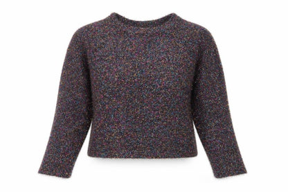 Divided by H&M Womens Black Round Neck Polyester Pullover Jumper Size M