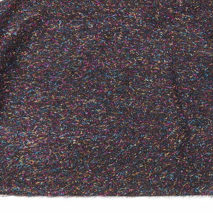Divided by H&M Womens Black Round Neck Polyester Pullover Jumper Size M
