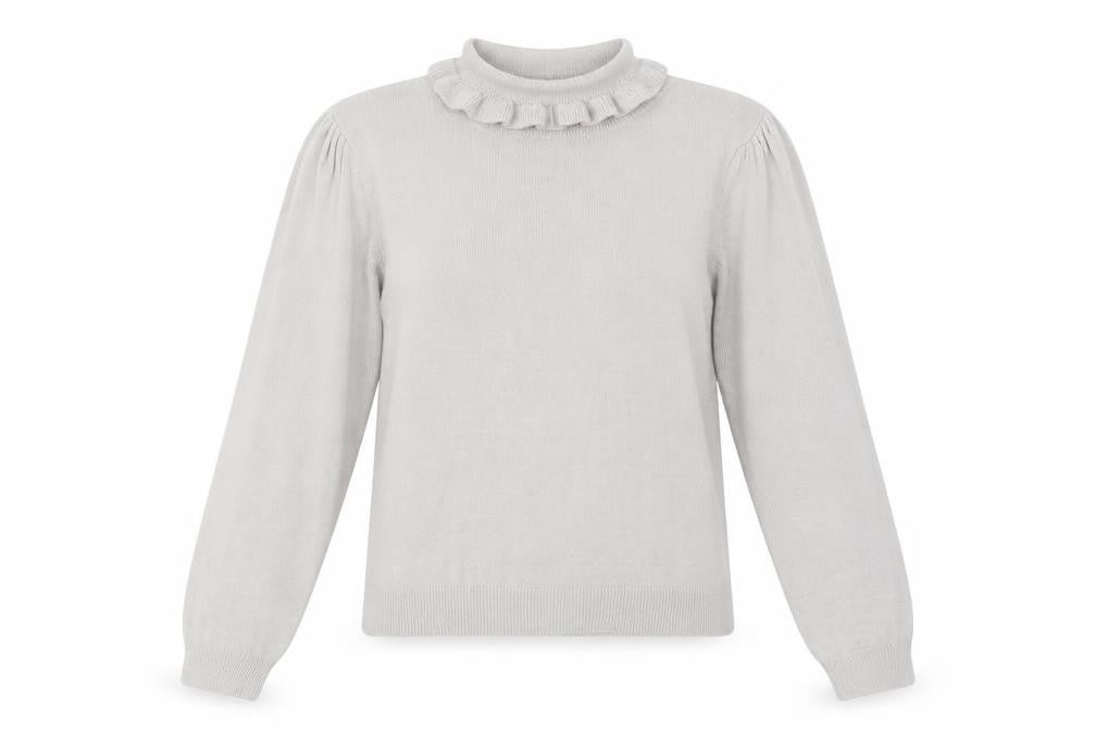H&M Womens Grey Roll Neck Acrylic Pullover Jumper Size M