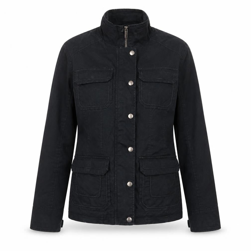 Dorothy Perkins Womens Black Jacket Size 10 Zip