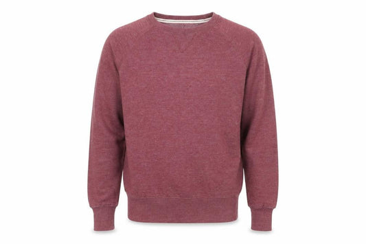 Fluid Mens Red Cotton Pullover Sweatshirt Size XS