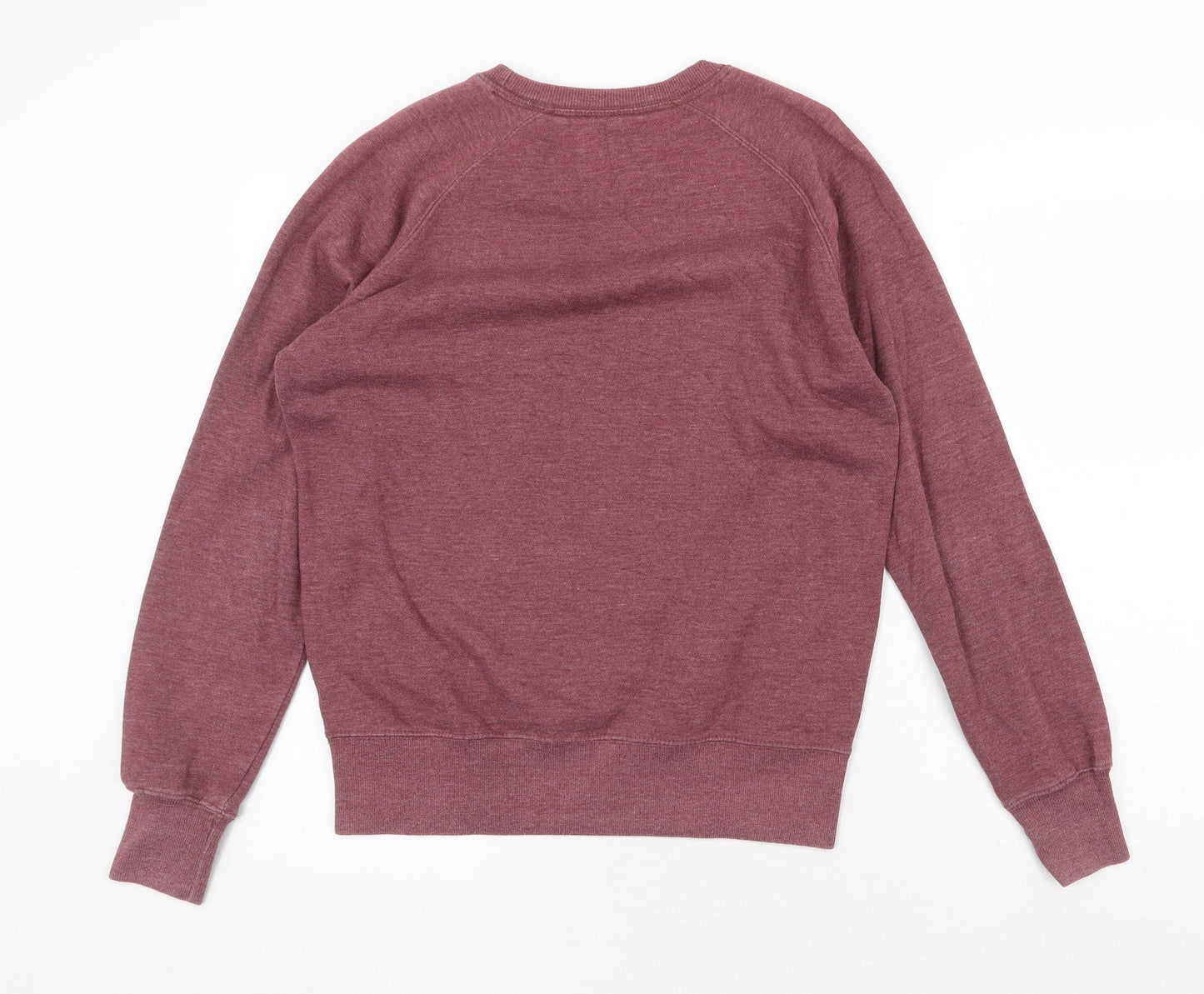 Fluid Mens Red Cotton Pullover Sweatshirt Size XS