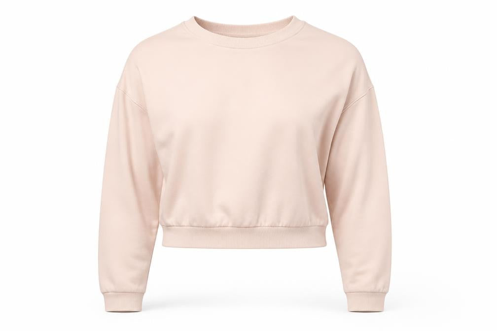 H&M Womens Pink Cotton Pullover Sweatshirt Size M Pullover
