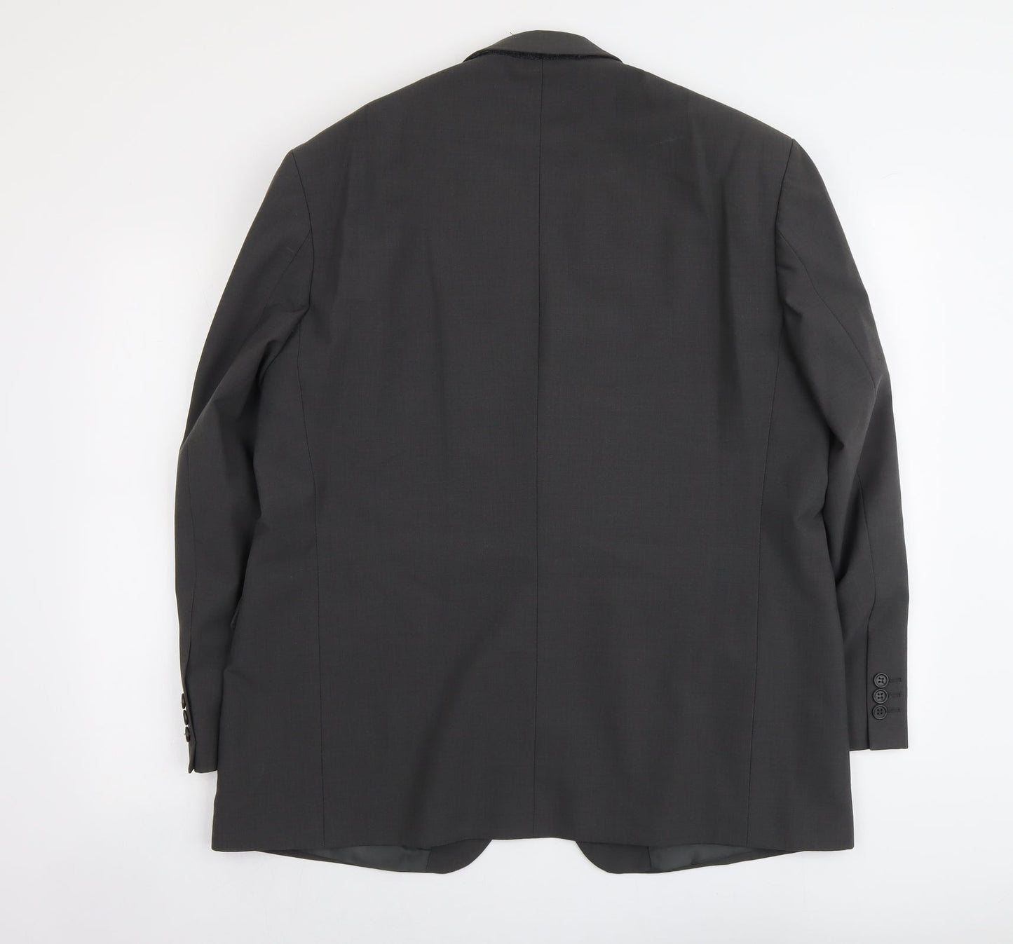 Marks and Spencer Mens Grey Polyester Jacket Suit Jacket Size L Regular