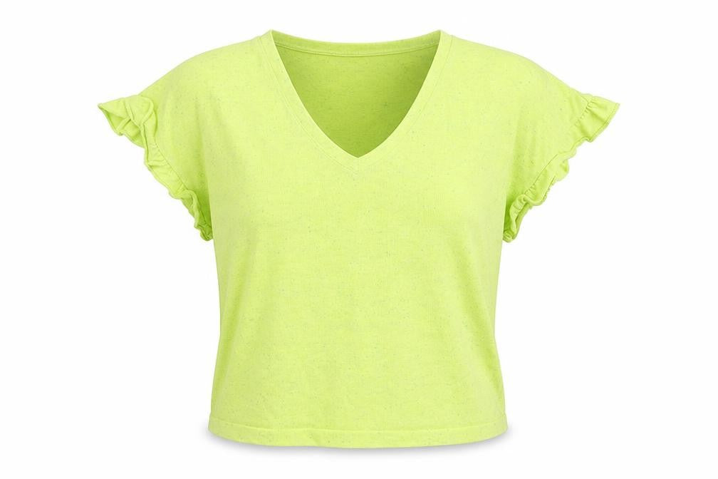 NEXT Womens Green V-Neck Acrylic Pullover Jumper Size M