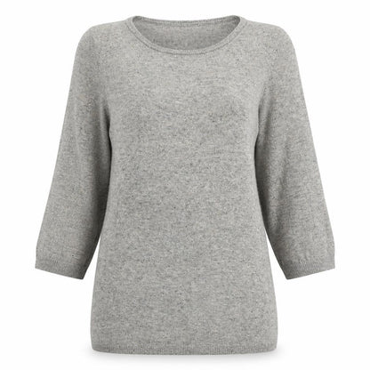 Next Womens Beige Boat Neck Cotton Pullover Jumper Size 6