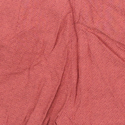 TSEsay Womens Pink 100% Cotton Skort Size S Regular Zip
