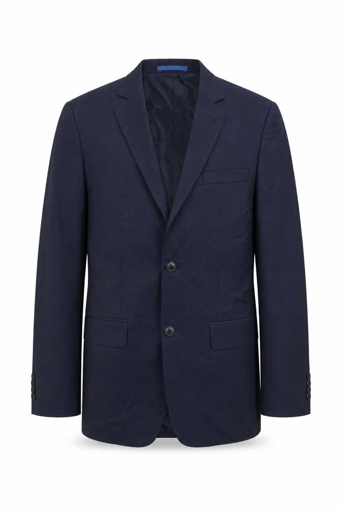 Marks & Spencer Mens Blue Polyester Jacket Suit Jacket Size 36 Regular