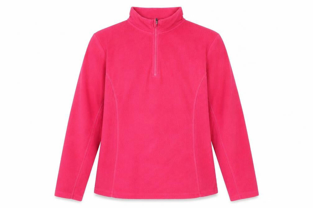 Crane Womens Pink Polyester Pullover Sweatshirt Size M Zip