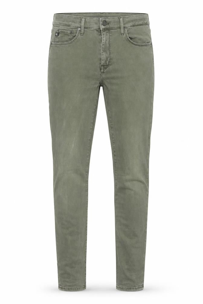H&M Womens Green Cotton Skinny Jeans Size 33 in Regular Zip