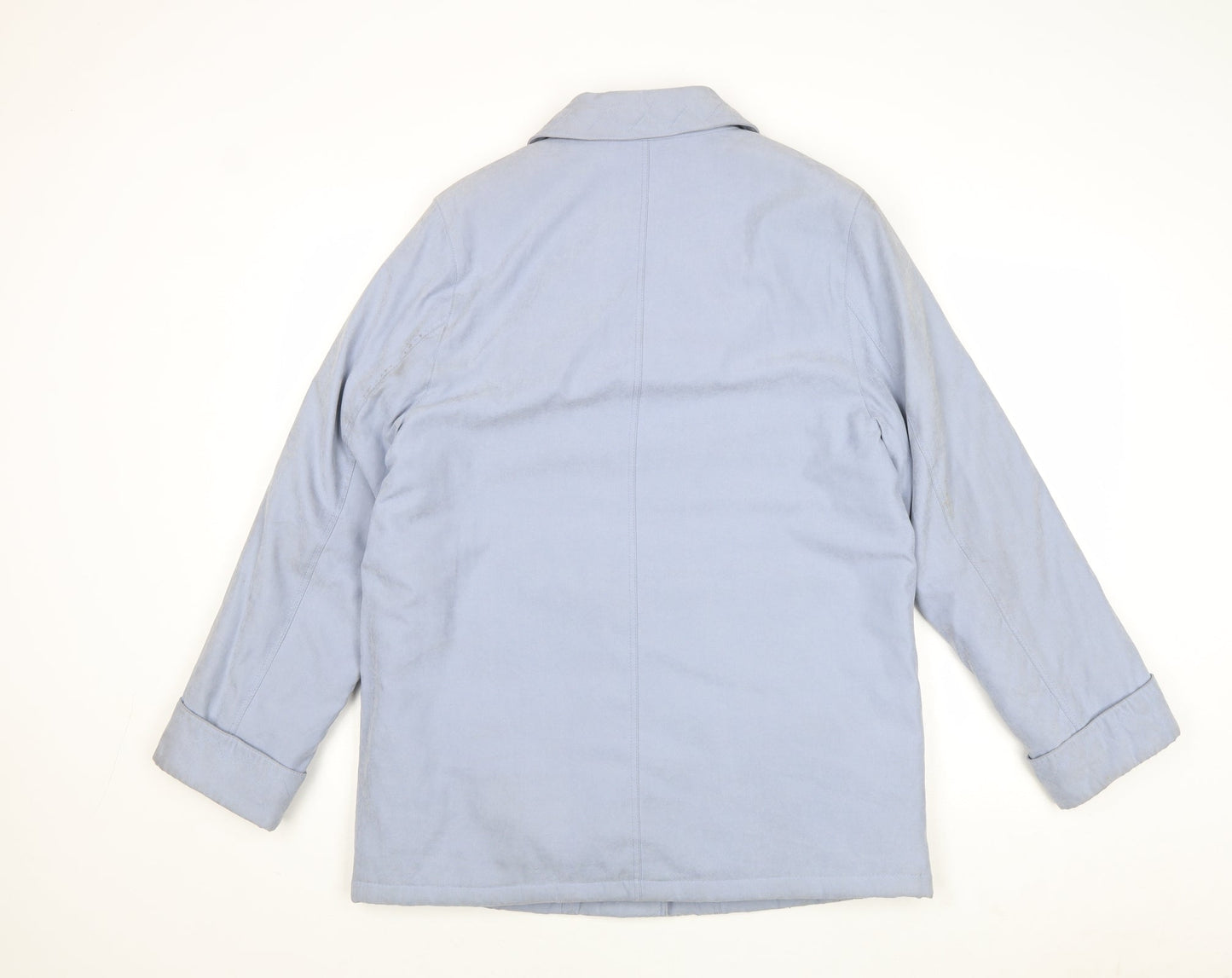 Winter Womens Blue Jacket Size 10 Button