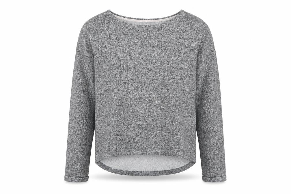 H&M Girls Grey Cotton Pullover Sweatshirt Size 10-11 Years Pullover