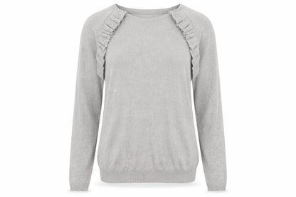 Damart Womens Beige Boat Neck Viscose Pullover Jumper Size 10