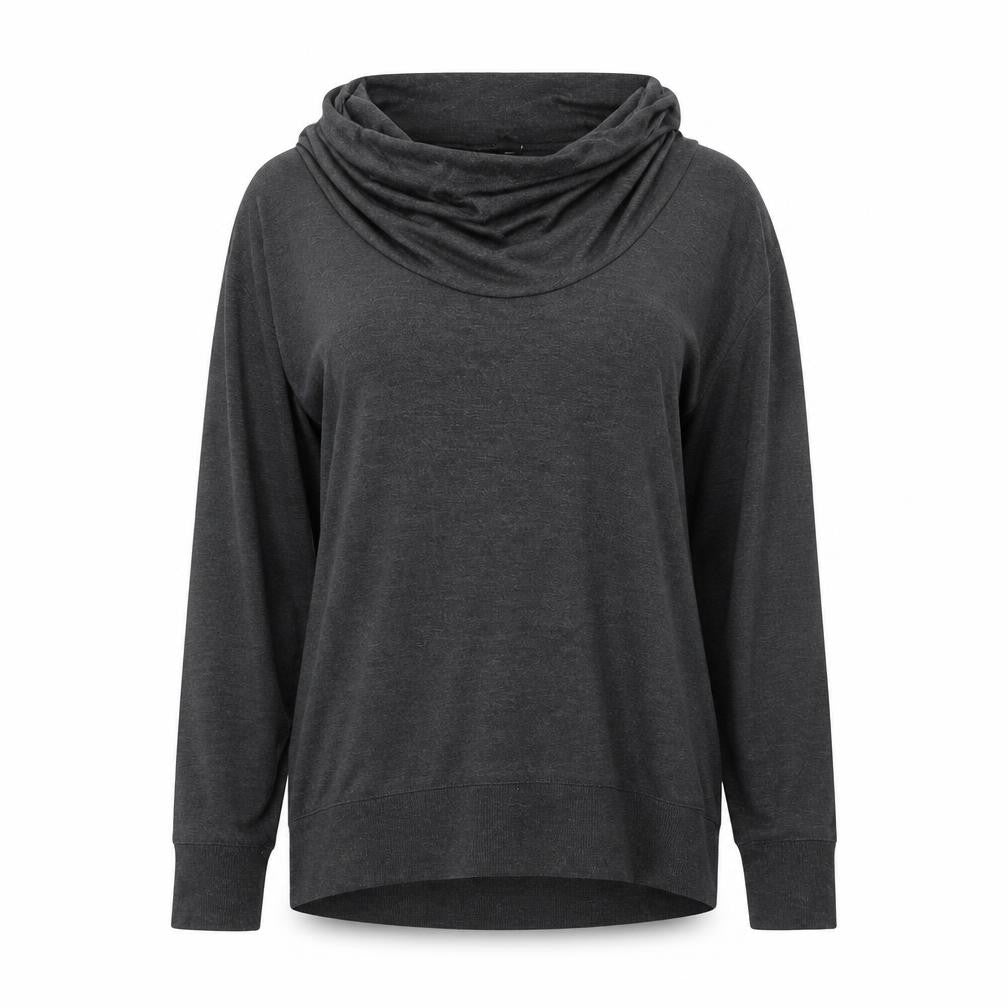 Cynthia Rowley Womens Grey Modal Pullover Sweatshirt Size 10 Pullover