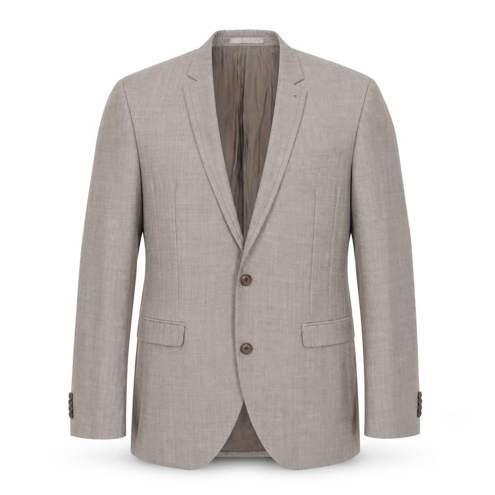 NEXT Mens Beige Wool Jacket Suit Jacket Size 40 Regular