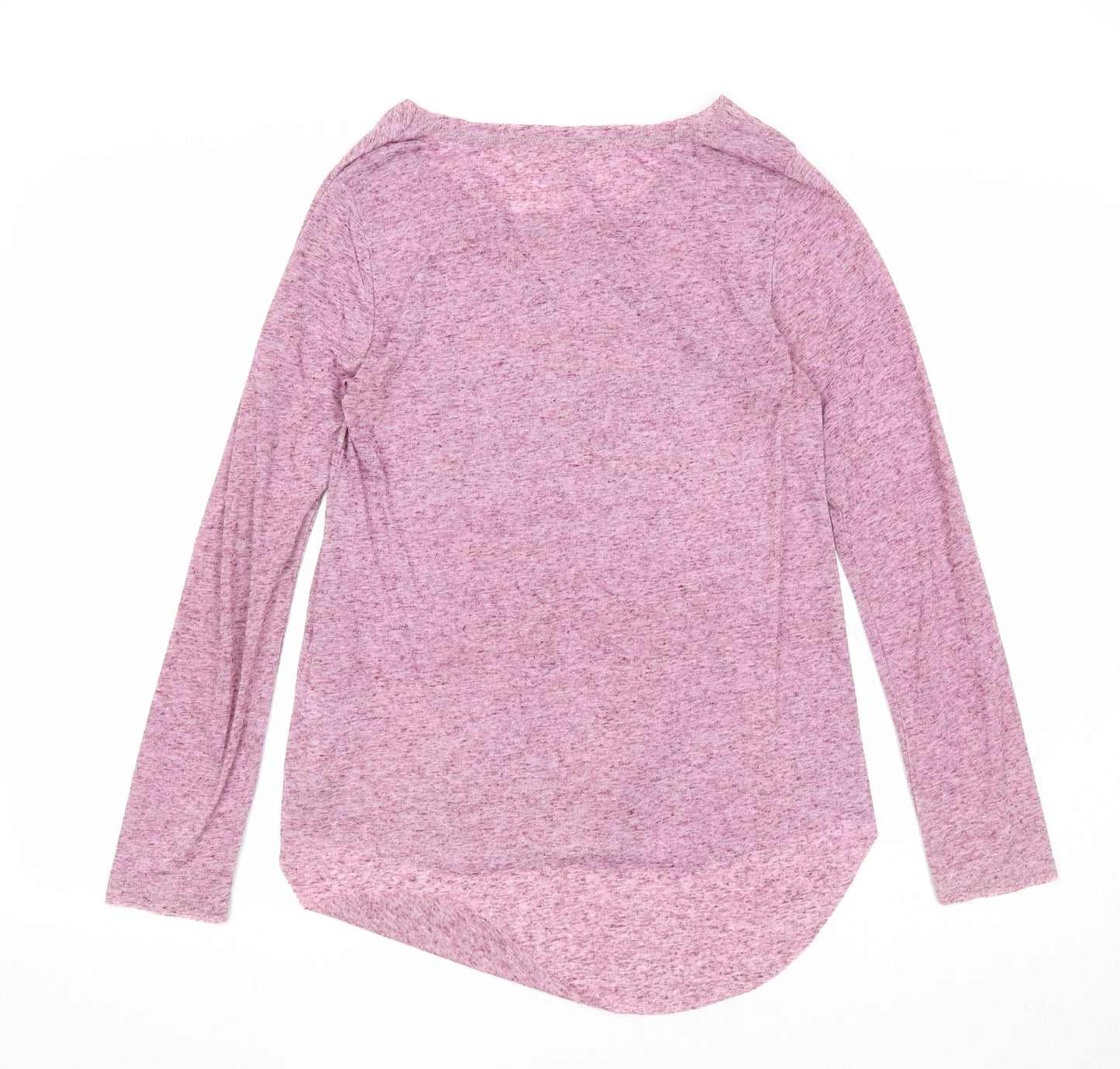 Only Womens Pink Geometric Polyester Basic T-Shirt Size S Round Neck - Believe in Yourself and you will be Unstopable
