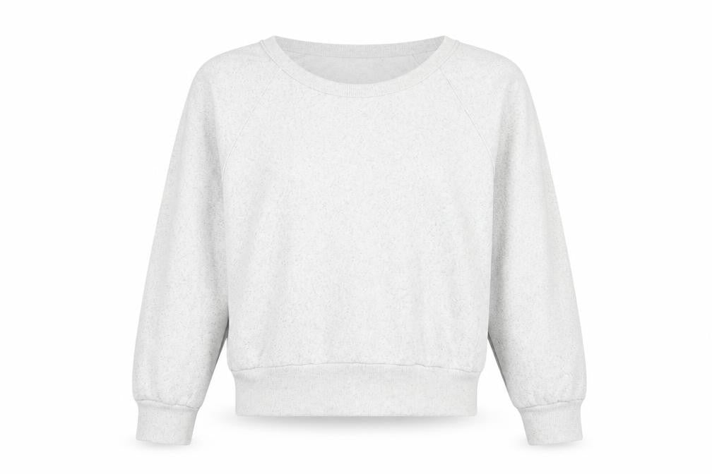 I Love H81 Womens Grey Cotton Pullover Sweatshirt Size M Pullover