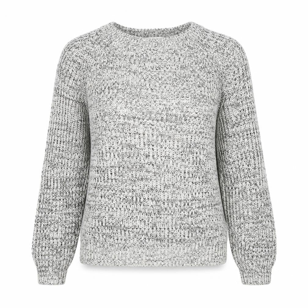 H&M Womens Grey Boat Neck Cotton Pullover Jumper Size XS