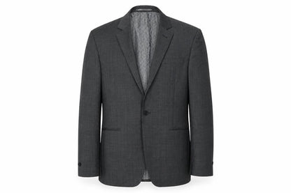 Next Mens Grey Wool Jacket Blazer Size 38 Regular