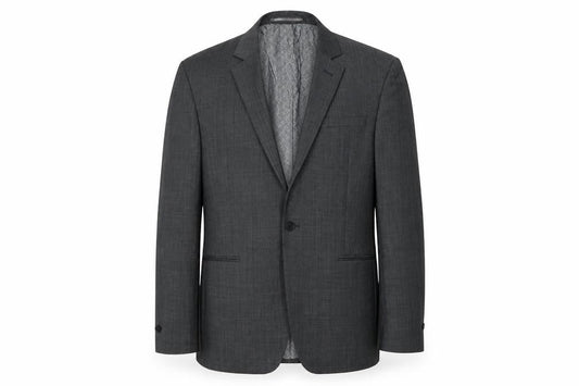 Next Mens Grey Wool Jacket Blazer Size 38 Regular