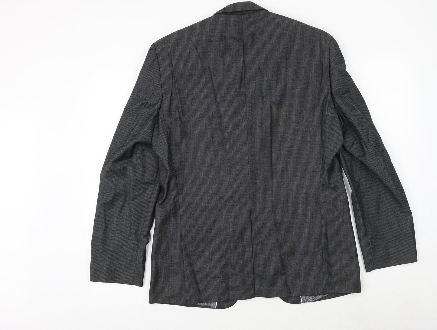 NEXT Mens Grey Wool Jacket Blazer Size 38 Regular