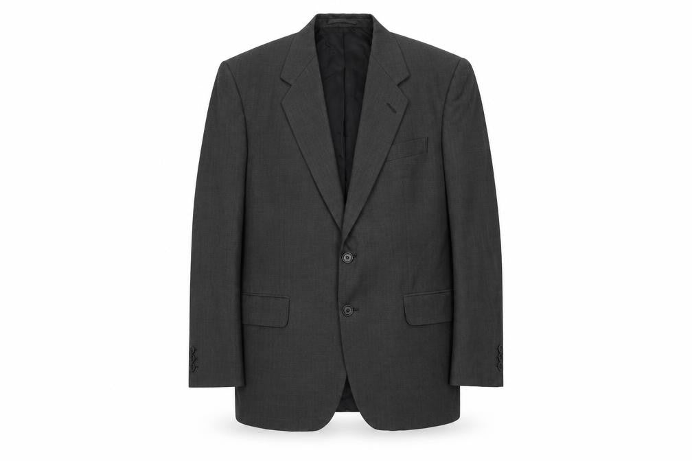 Charlton Gray Mens Green Polyester Jacket Suit Jacket Size 44 Regular