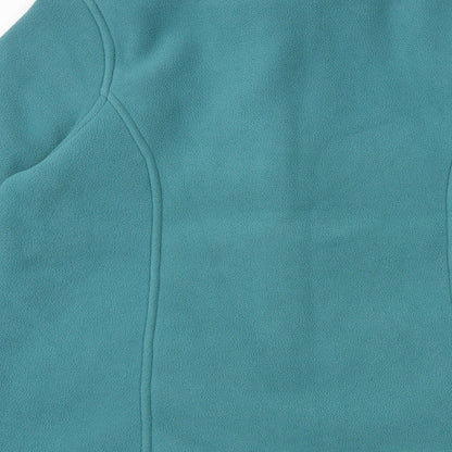 Tommy & Kate Womens Green Jacket Size 14 Hook & Loop