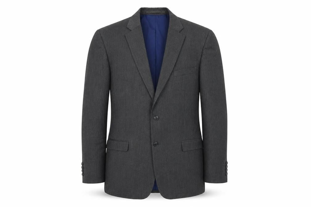 Marks & Spencer Mens Grey Polyester Jacket Suit Jacket Size 44 Regular