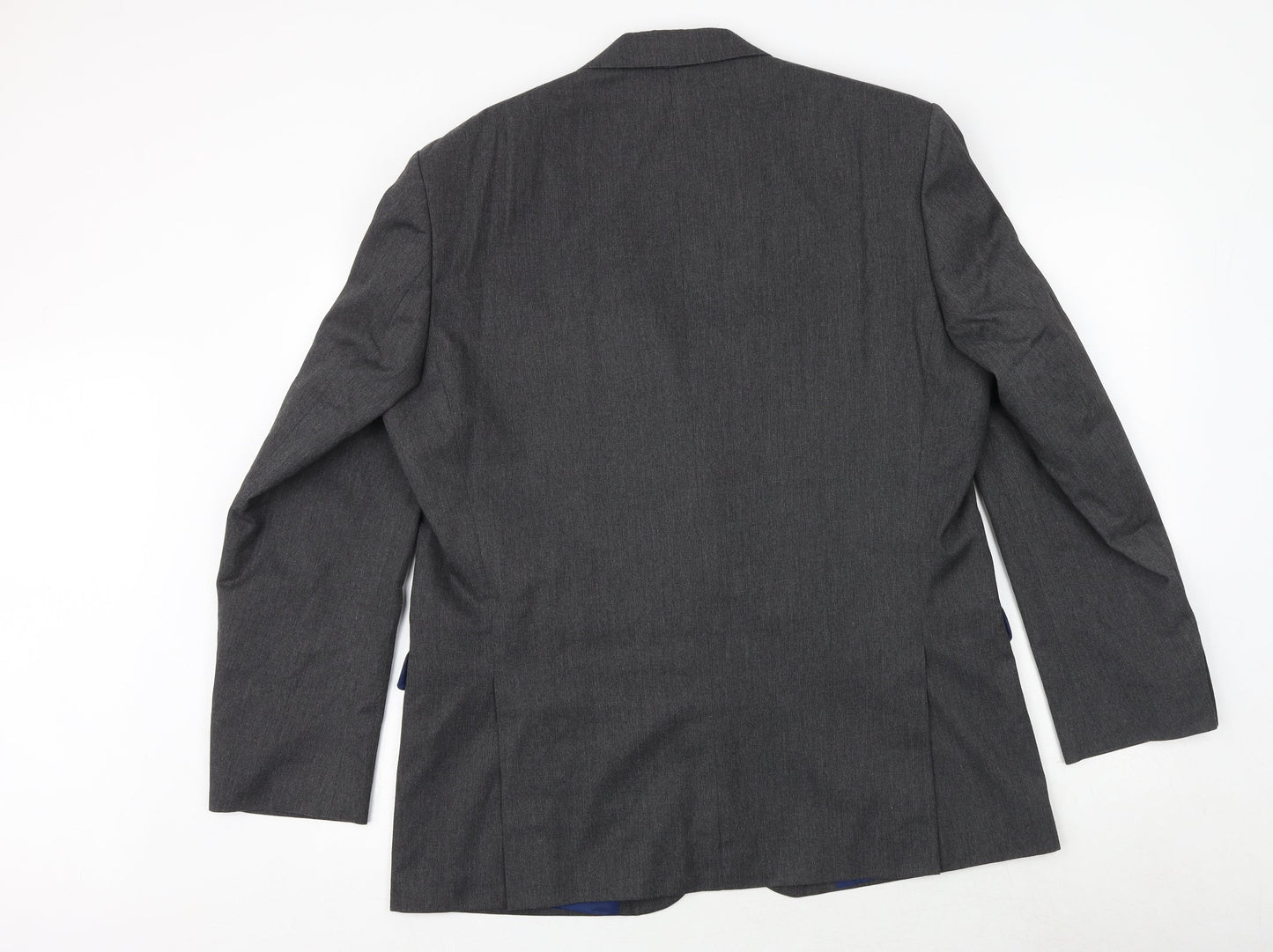Marks and Spencer Mens Grey Polyester Jacket Suit Jacket Size 44 Regular