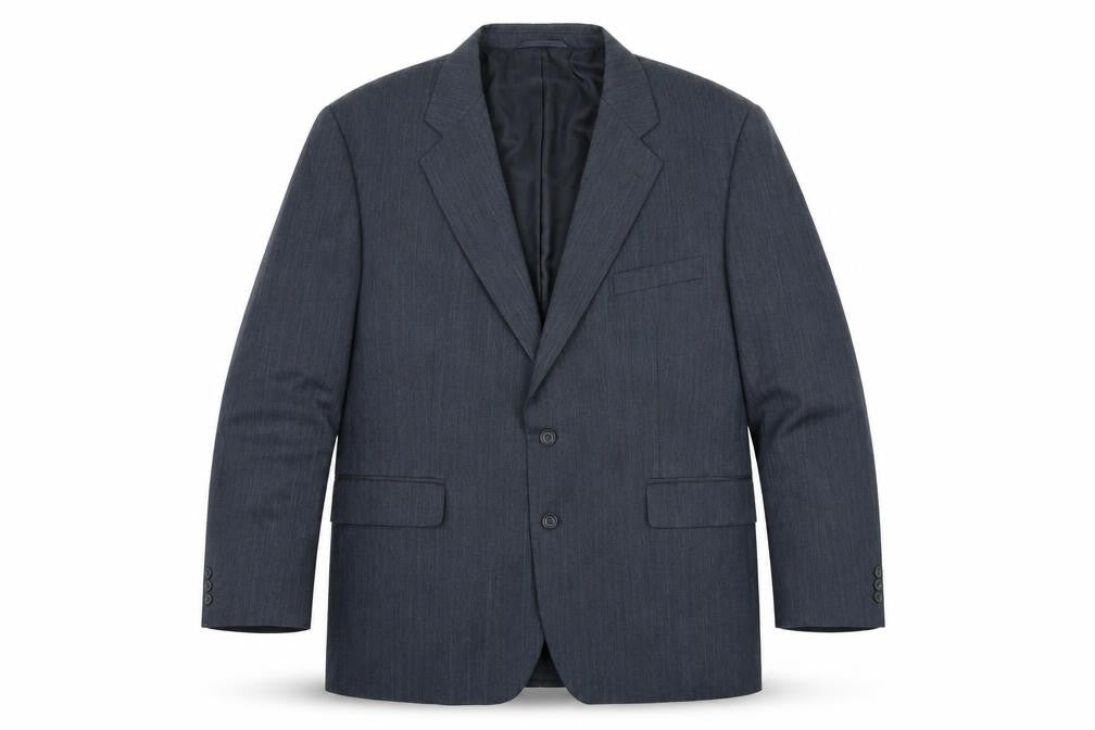 Debenhams Mens Blue Polyester Jacket Suit Jacket Size 48 Regular