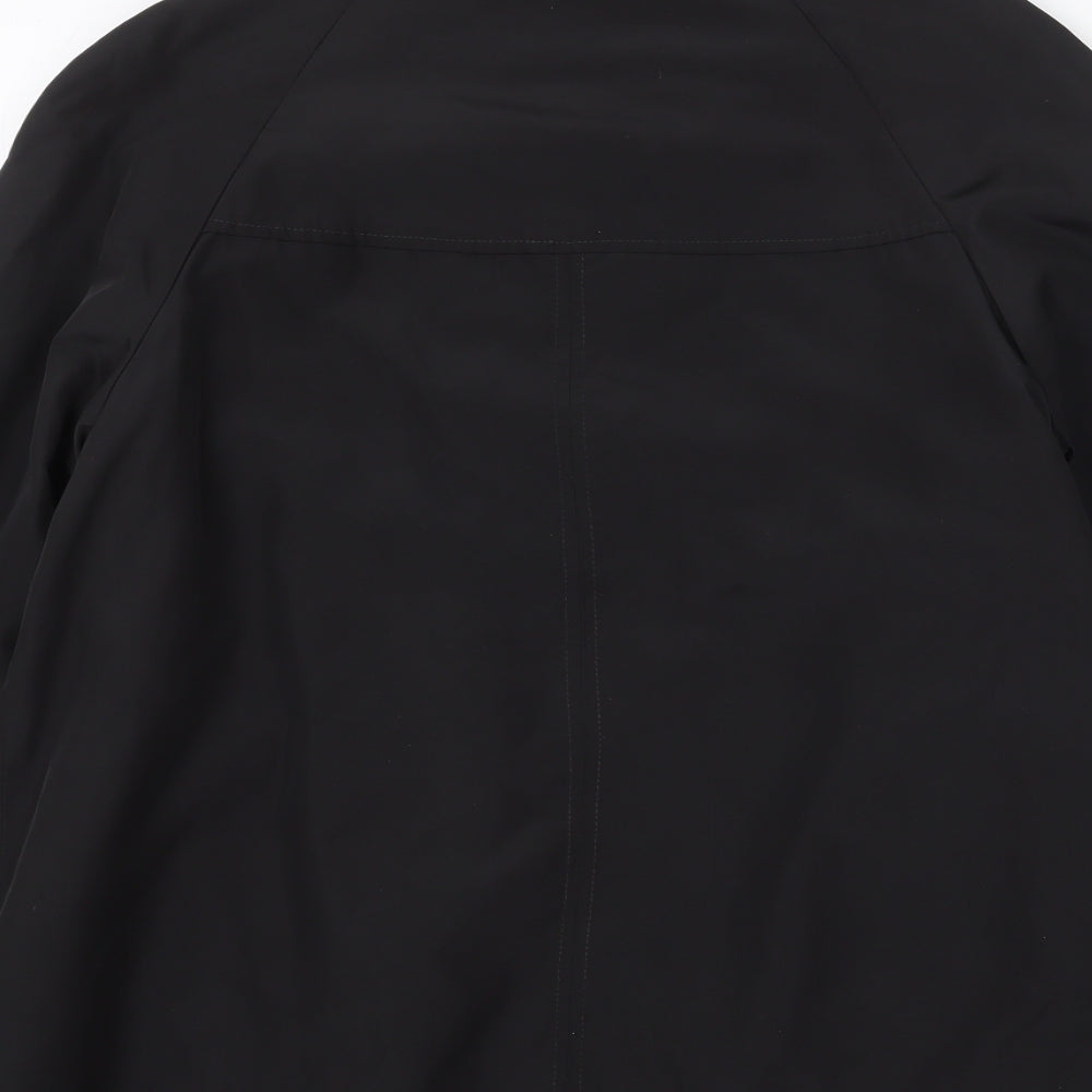 David Barry Womens Black Jacket Size 10 Button