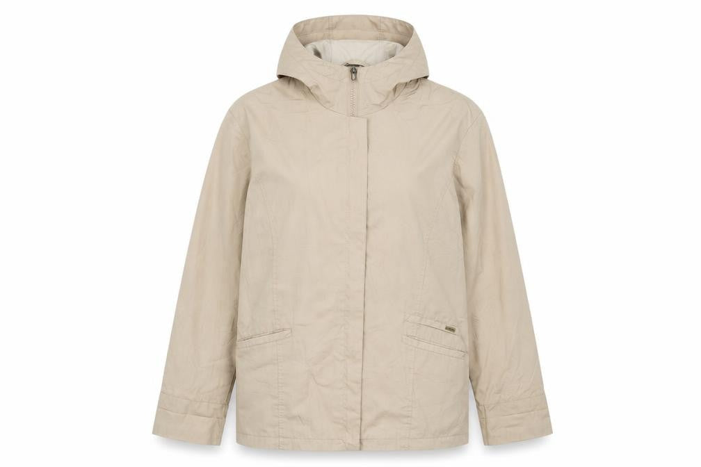 Astraka Womens Beige Jacket Size S Zip