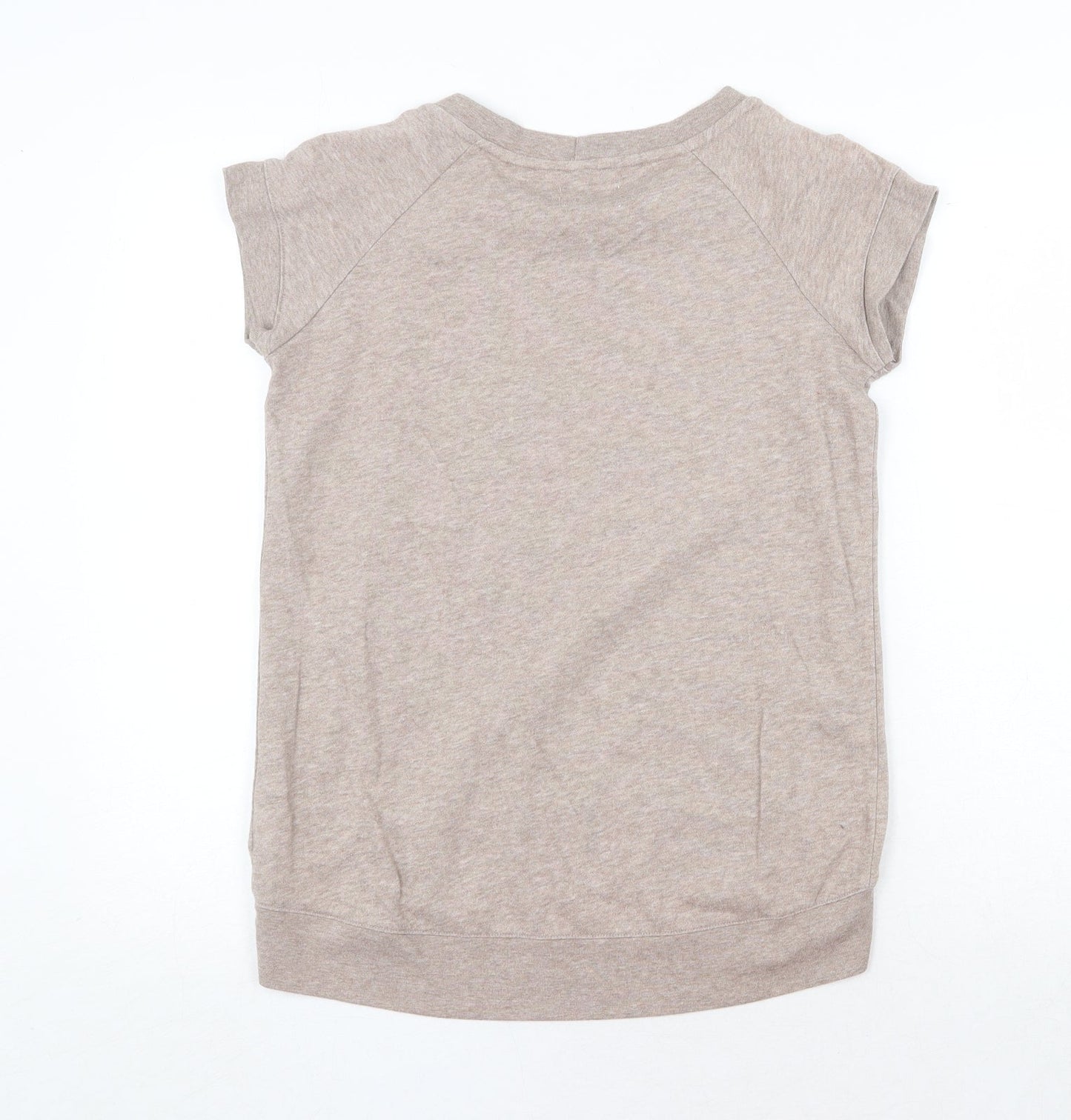 By Corpus Womens Beige Cotton Pullover Sweatshirt Size M Pullover