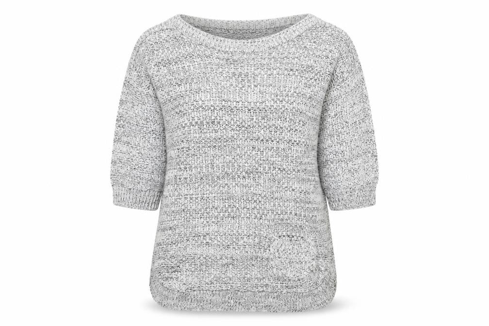 Wallis Womens Grey Boat Neck Acrylic Pullover Jumper Size M