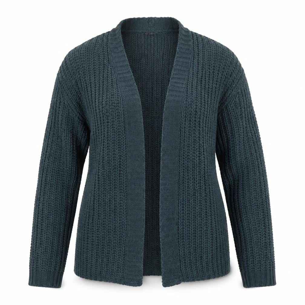 ASOS Womens Green V-Neck Polyester Cardigan Jumper Size M