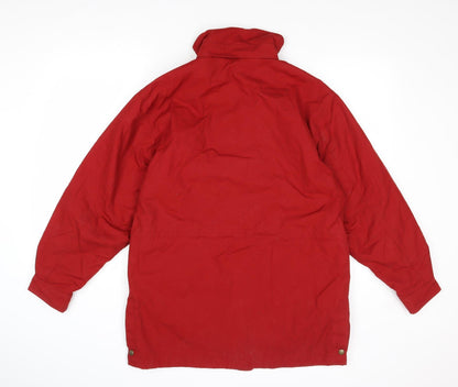 Lands' End Womens Red Jacket Size 6 Zip - Size 6-8