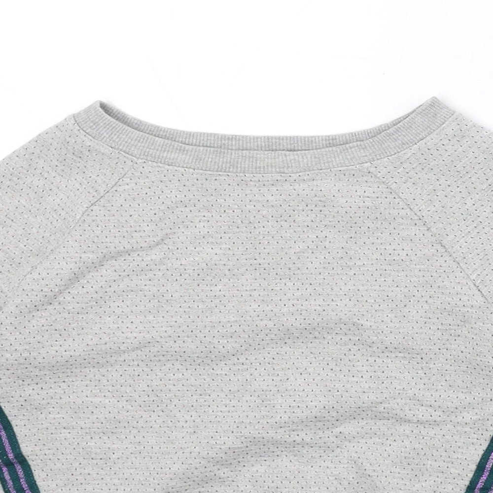 NEXT Girls Green Cotton Pullover Sweatshirt Size 6 Years Pullover