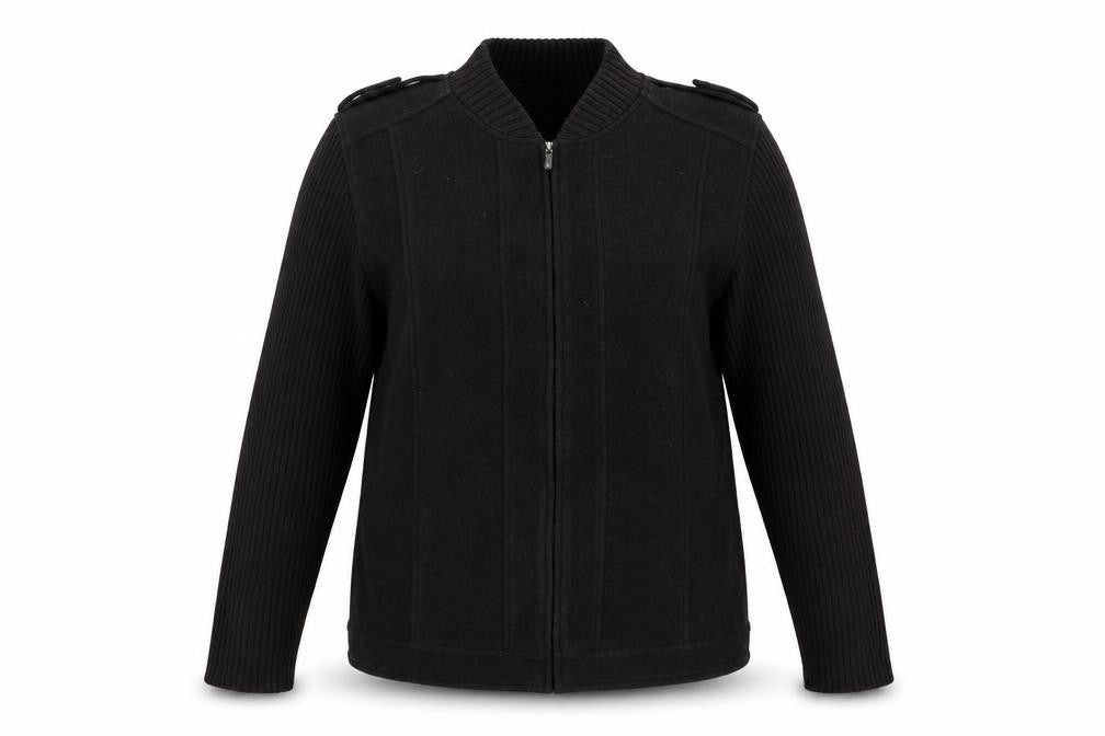 Klass Womens Brown Jacket Size XL Zip