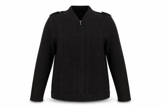 Klass Womens Brown Jacket Size XL Zip