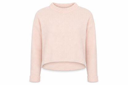 Noisy May Womens Pink Round Neck Polyester Pullover Jumper Size XS