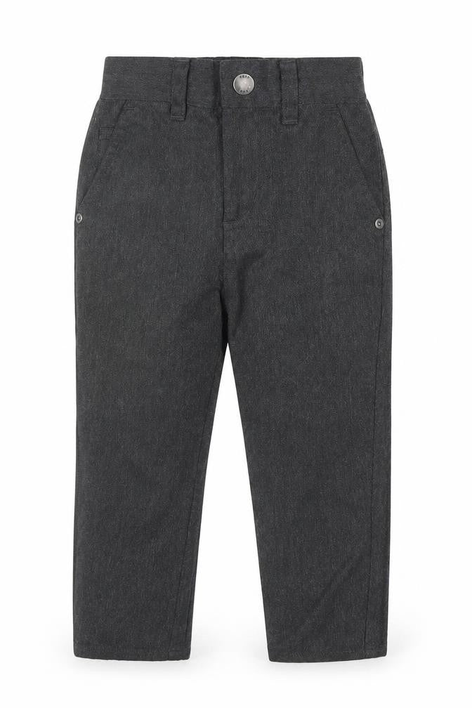 Next Boys Grey Polyester Dress Pants Trousers Size 3 Years Regular Zip