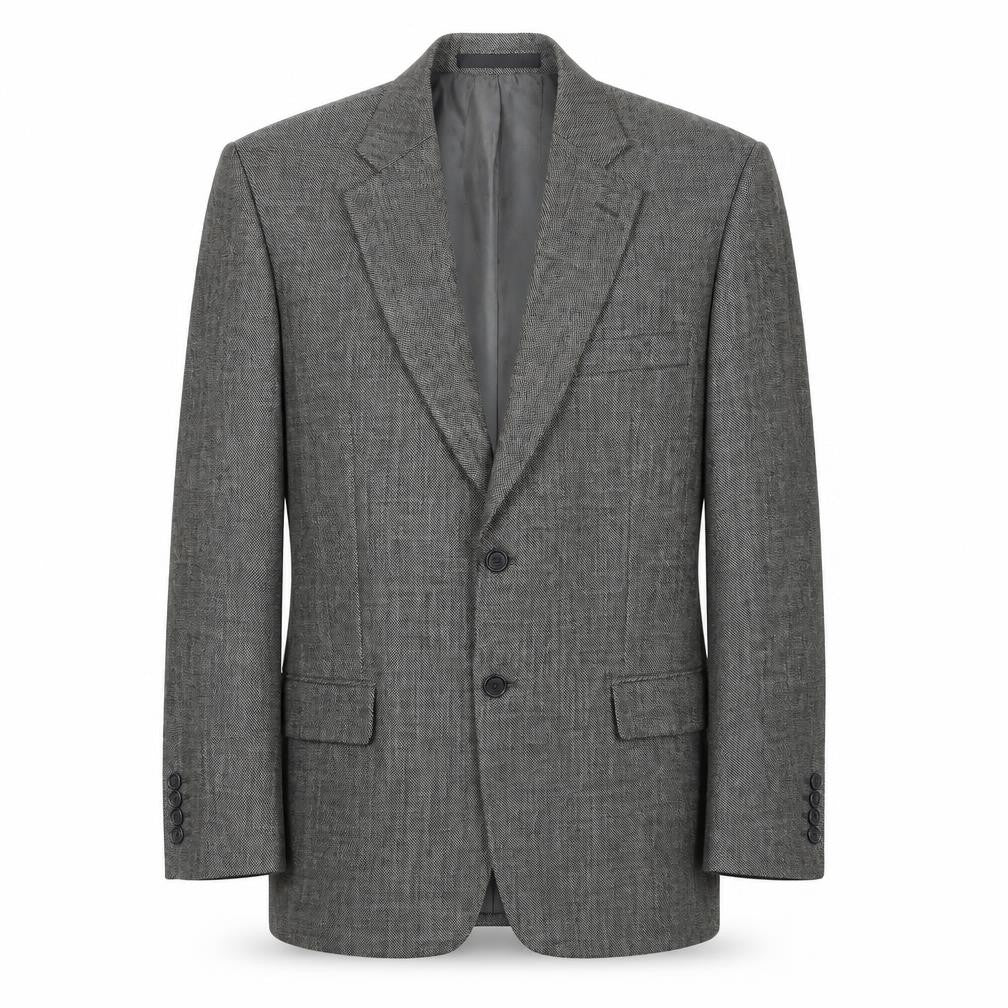 Marks & Spencer Mens Grey Wool Jacket Suit Jacket Size 40 Regular