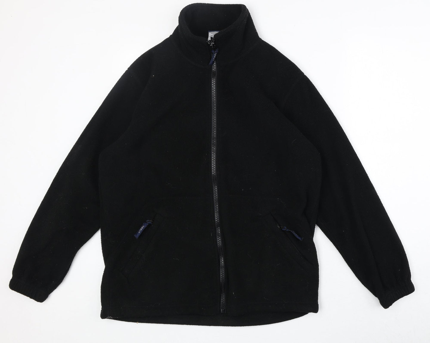 Uneek Womens Black Jacket Size S Zip